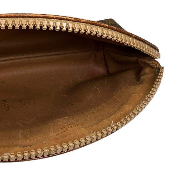 Pre-Owned Celine Macadam Brown and Tan Cosmetic Bag - Picture 11 of 16